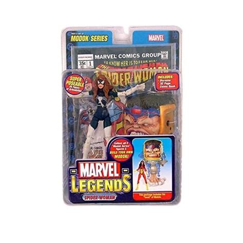 Julia Carpenter Marvel Legends Spider Woman Modok Series 15 EmpireToyz