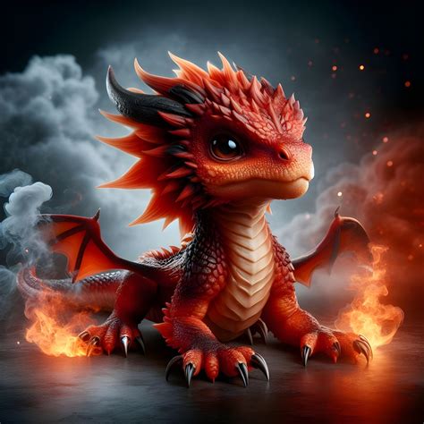 Download Ai Generated, Dragon, Baby. Royalty-Free Stock Illustration ...