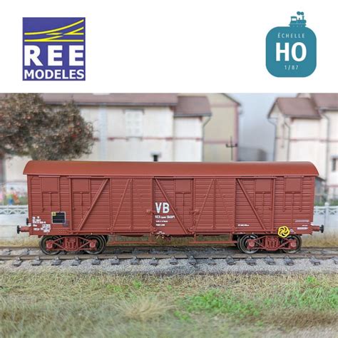 Wagon Tp Couvert Portes Sncf Vb Ep Iv Ho Ree Wb