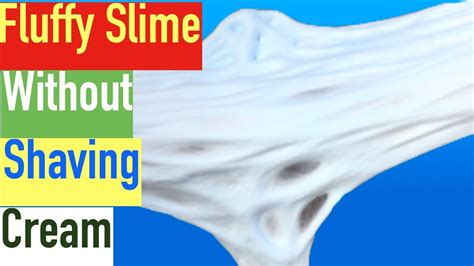 How To Make Fluffy Slime Without Shaving Cream Or Borax Slime 2 Ways With Hand Soap And Hair