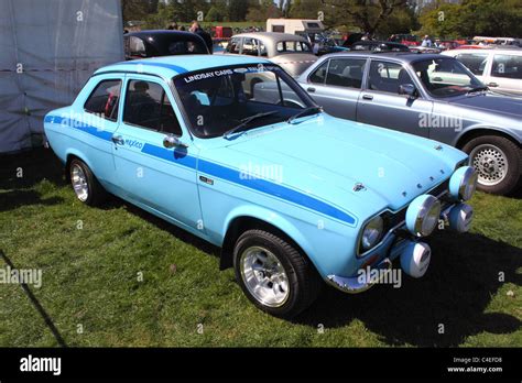 Ford Escort Mexico Mk1 Car At A Car Event In Antrim Northern Ireland