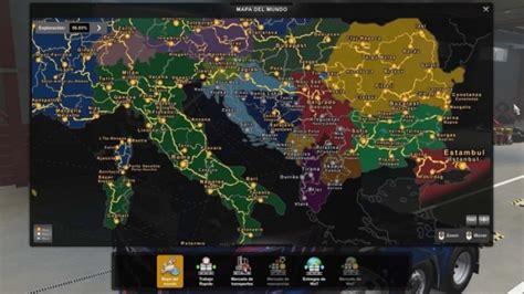 Ets Colored Map For Promods V Euro Truck Simulator Mods Club