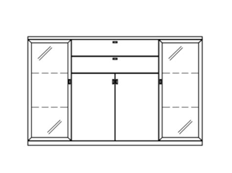 H Lfte Blinder Glaube Destruktiv Musterring Kira System Highboard Leise