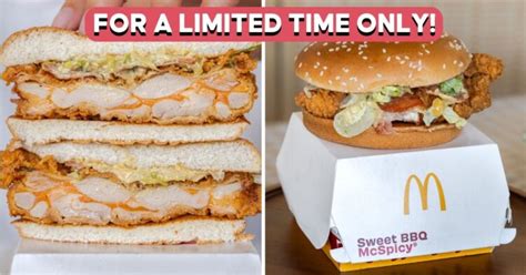 McDonalds Has A New Sweet BBQ McSpicy With Turkey Bacon Singapore Promo