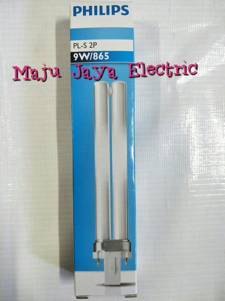 Jual Lampu Tusuk 2 Pin Philips PLS PL S 2P 9 W Watt Putih Cooldaylight