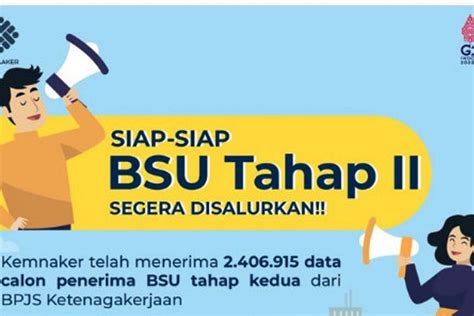 Langsung Masuk Kantong Rekening Bsu Tahap Pekan Ini Cair