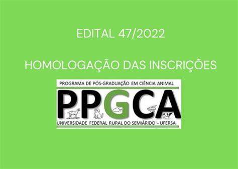 Pró Reitoria de Pesquisa e Pós Graduação PROPPG EDITAL PROPPG 47