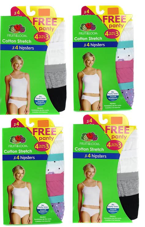 Fruit of the Loom - 16) Pack New Women's Hipsters Panties Underwear ...