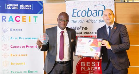 Le Groupe Ecobank Désigné Meilleur Employeur Dafrique Le Nouveau