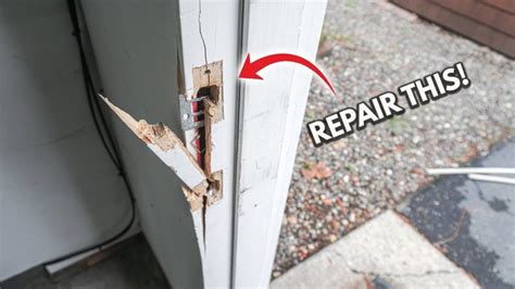 How To Fix Cracked Door