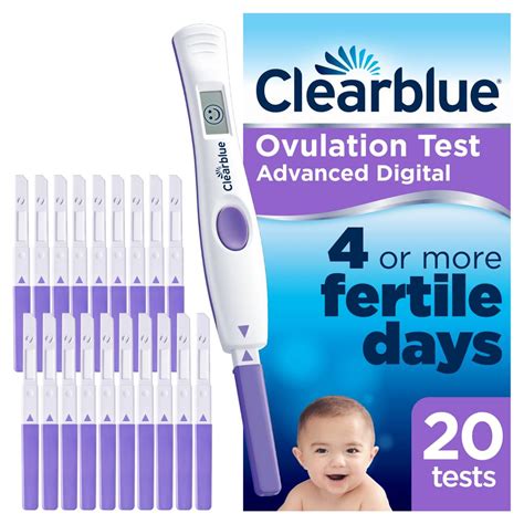 Buy Clearblue Advanced Digital Ovulation Tests Kit Opk Double Your