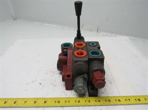 Kontak Manual Hydraulic Directional Control Valve 3position And Pressure