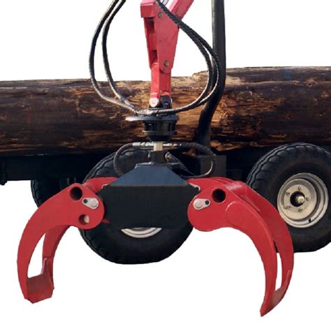 Excavator Hydraulic Rotating Grapple Wooden Grapple Log Stone Grapple