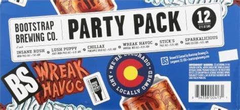 Bootstrap Brewing Pale Ale Beer Variety Pack 12 Cans 12 Fl Oz Kroger