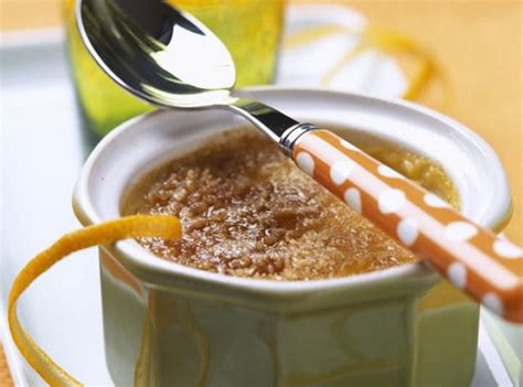 Recette de crème brûlée aux zestes d agrumes Recette Recette de