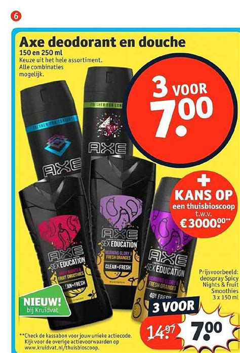 Axe Deodorant En Douche Aanbieding Bij Kruidvat 1Folders Nl