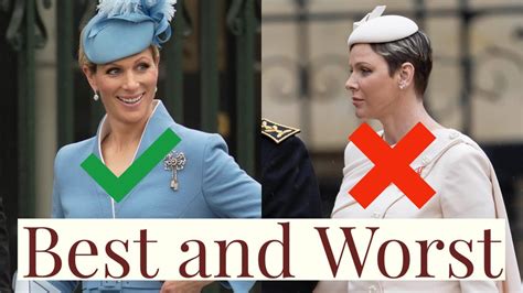 Best And Worst Coronation Guests Looks From Zara Phillips Tindall To