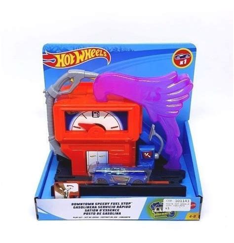 Pista Hot Wheels City Posto De Gasolina Original Mattel Parcelamento Sem Juros