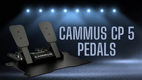 CAMMUSofficial CP5 Pedals Simracing Gaming Cammus YouTube