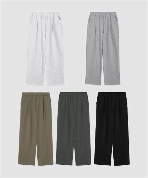 Musinsa Dearstalker D Basic Tidy One Tuck Wide Pants Color