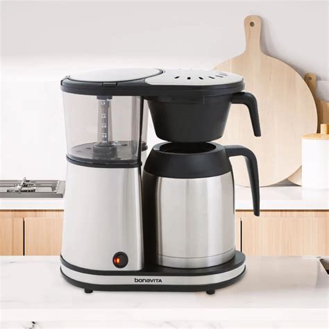 Connoisseur 8 Cup One Touch Coffee Brewer Sca Certified Home Brewer