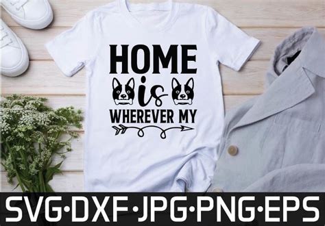 Home Is Wherever My Svg Design Graphic By Rashedul Design Store