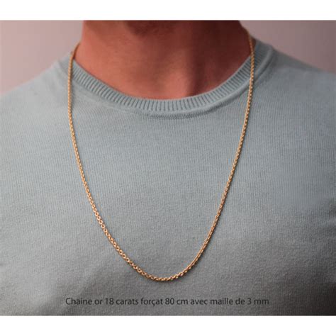 Chaine Or Jaune Carats Cm Maille For At