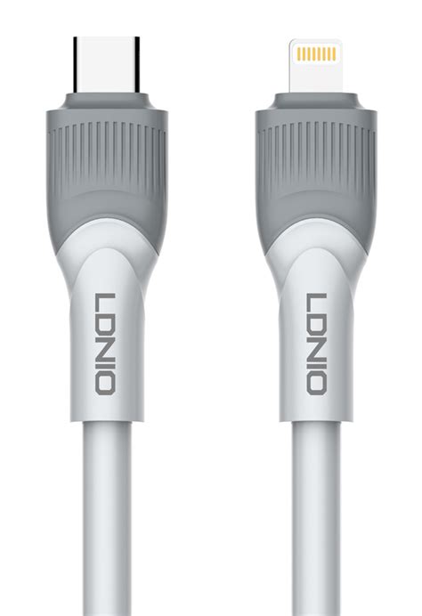 Ldnio LC601 USB C to Lightning Cable 30W Γκρι 1m Skroutz gr