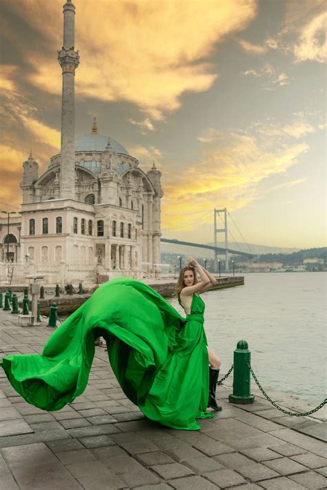 Istanbul Photo Shooting Flying Dress Photo Shooting