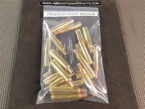 270 Ackley Short Magnum — Ammunitionartifacts
