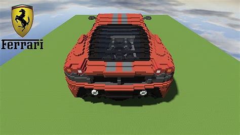 Ferrari F430 Scuderia Minecraft Project