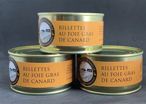 Rillettes De Canard Au Foie Gras 190g Les D Lices D Amelie