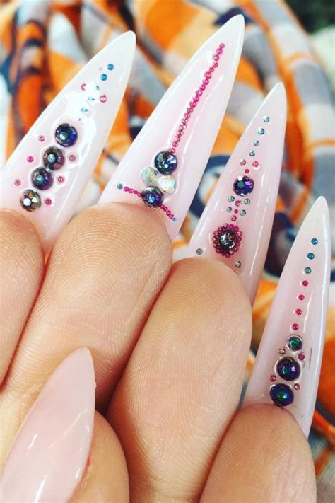 Stiletto Nail Ideas 12 Stiletto Nail Design Nail Art Designs 2020