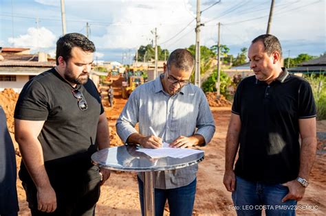 Arthur Henrique Assina Ordem De Servi O Para Pacote De Obras Na Regi O