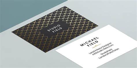 4 Gold Foil Business Card templates to shine through - MOO Blog