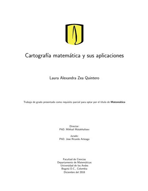 Pdf Cartograf A Matem Atica Y Sus Aplicaciones Pdfslide Net