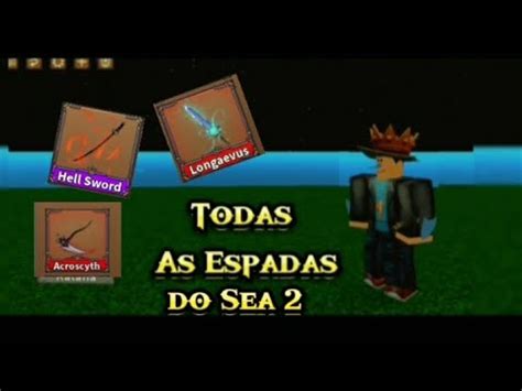 Como Pegar Todas As Espadas Do Sea 2 King Legacy YouTube