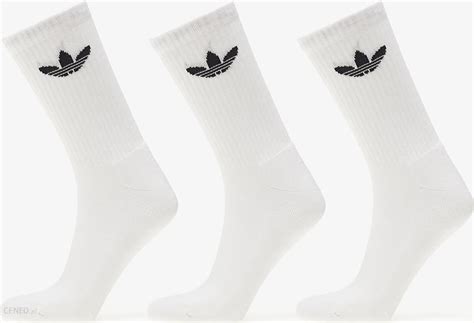 Adidas Trefoil Cushion Crew Socks 3 Pack White Ceny I Opinie Ceneo Pl