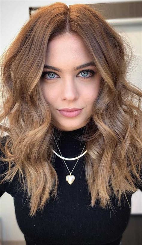 Trendy Hair Colors To Wear In Winter Medium Bronze Blonde