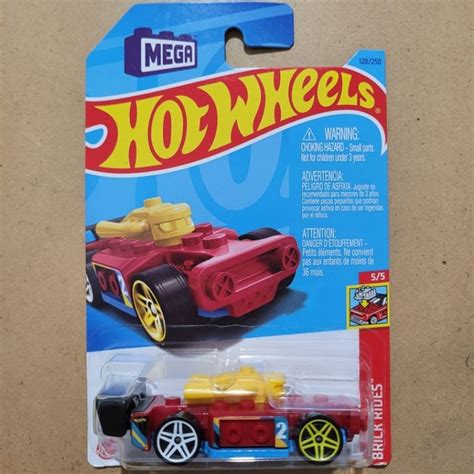 Jual Hot Wheels Bricking Speed Brick Rides Red Shopee Indonesia