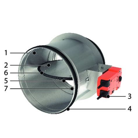 Circular Es Fire Damper Rf Technologies