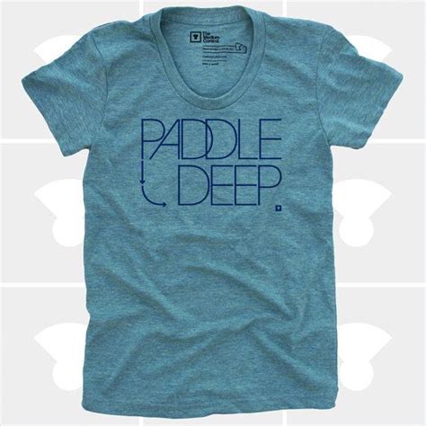 Womens Tshirt Paddle Deep Women Smlxl Sup Surfing Stand Up