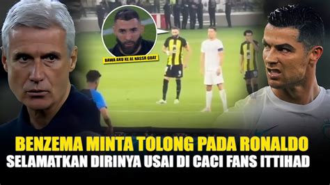 Tolong Selamatkan Saya Benzema Ingin Ronaldo Castro Membawanya Ke