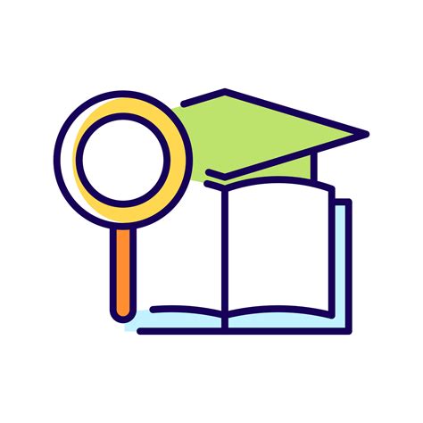 Academic Research Talent Rgb Color Icon Vector Art At Vecteezy