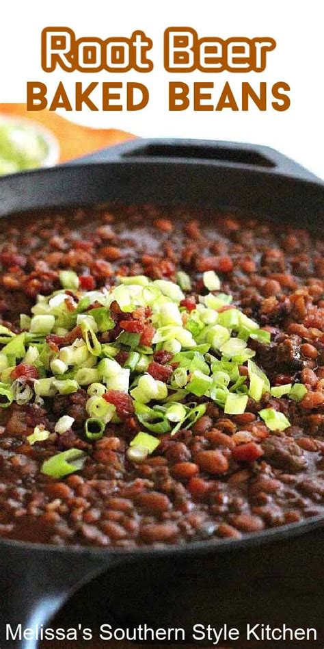 Root Beer Baked Beans Baked Bean Recipes Baked Beans Best Bbq Recipes