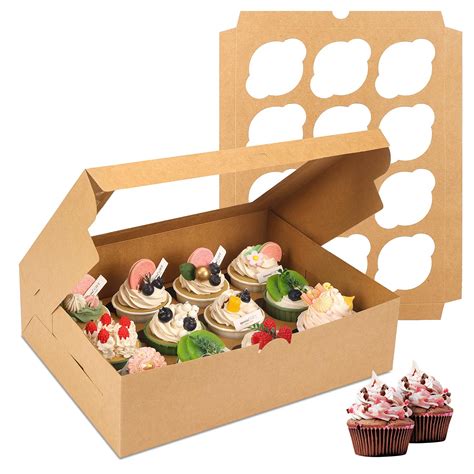 Buy Moretoes 12 Count X 20 Sets Cupcake Boxes 13 X 10 X 35 Inches