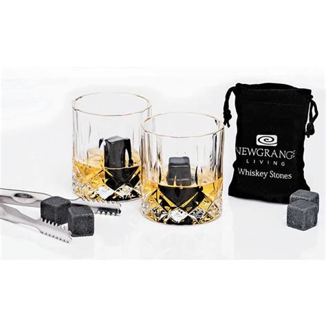 Newgrange Living Whiskey Glasses With Whiskey Stones Set - giftme.ie