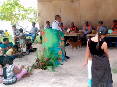 Groundbreaking Ceremony In Chuuk Lagoon