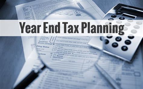 Year End Tax Planning For Individuals Montgomery Community Media