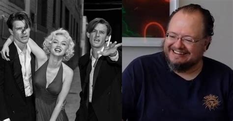 Sergio Zurita tiene una intervención en Blonde la película de Marilyn